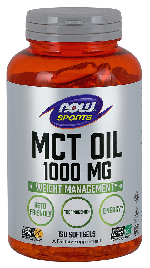 Buy NOW SPORTS MCT OIL 1000 MG 150 SOFTGELS Online - Kulud Pharmacy