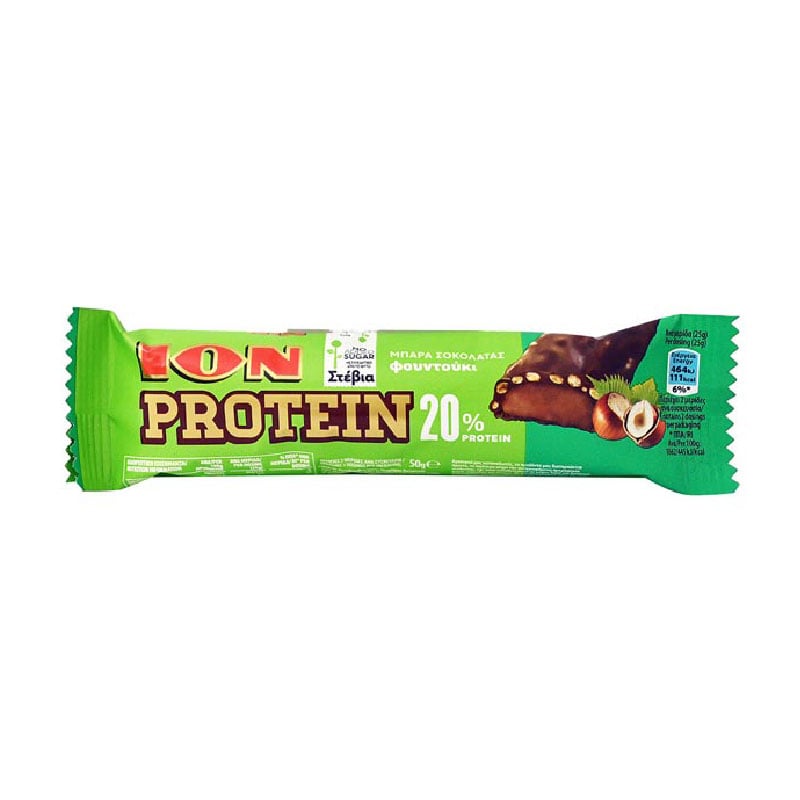 ION Protein Bar with Hazelnut GF 50g | Coffee ION Protein Bar with Hazelnut GF 50g | Coffee