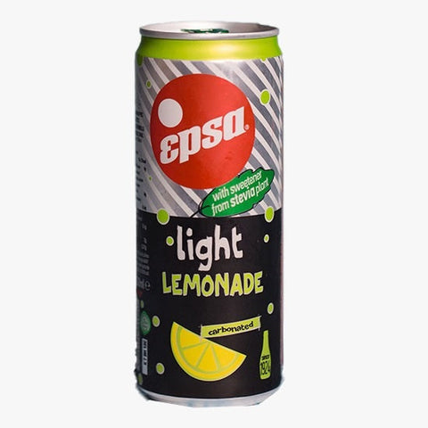 Epsa Lemonade Light Carbonated with Stevia 330ml