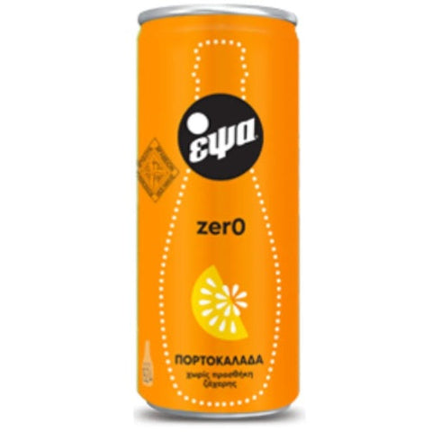 Epsa Orangeade Carbonated Light with Stevia 330ml