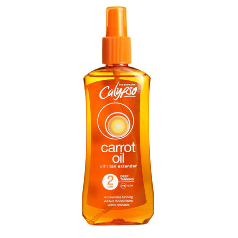 Calypso Deep Tan Carrot With Tan Extender Spf2 Oil 200 ML