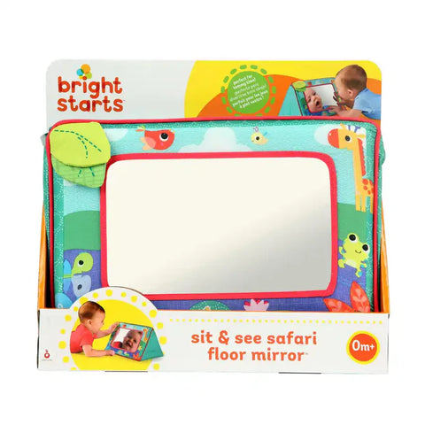 Bright Starts Sit & See Safari Floor Mirror