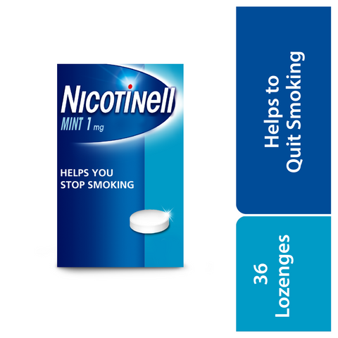 نيكوتينيل 1 مغ نعناع أقراص استحلاب 36 قطعة