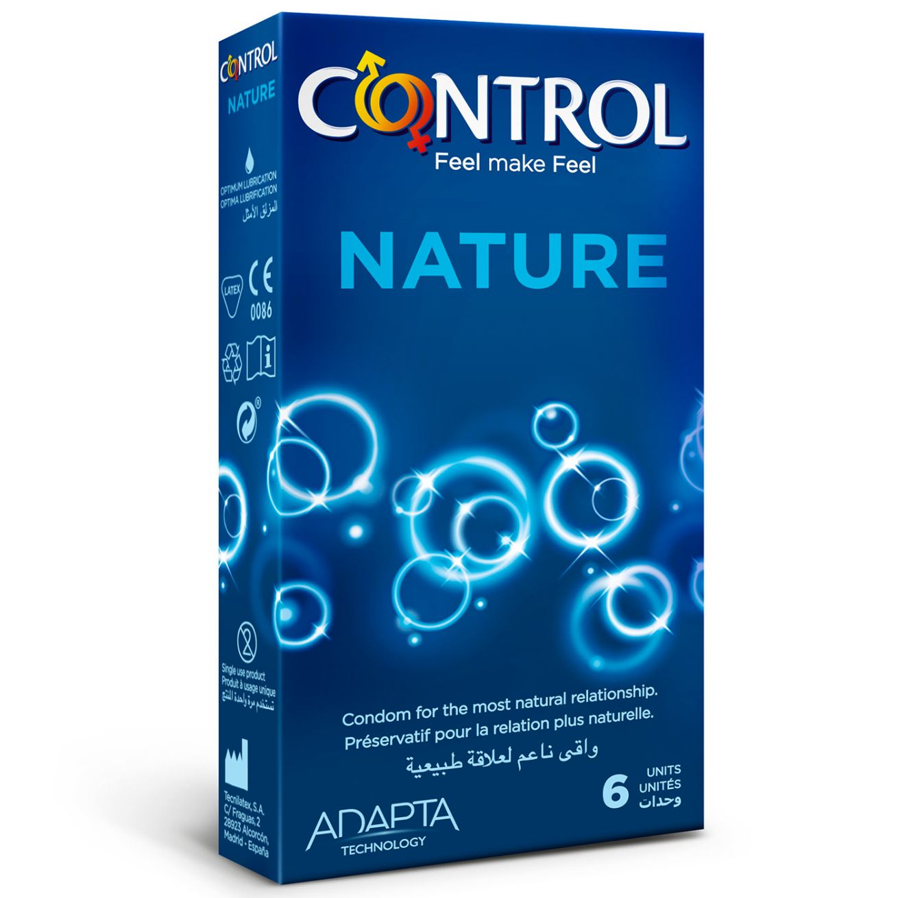Control Nature Condom 6 PC | Condoms Control Nature Condom 6 PC | Condoms