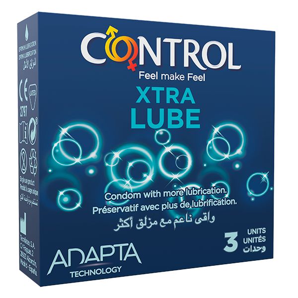 Control Extra Lube Condom 3 PC | Condoms Control Extra Lube Condom 3 PC | Condoms