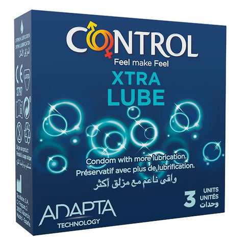 Buy Control Extra Lube Condom 3 PC Online - Kulud Pharmacy