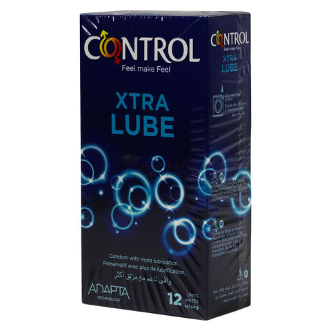 Buy Control Extra Lube Condom 12 PC Online - Kulud Pharmacy