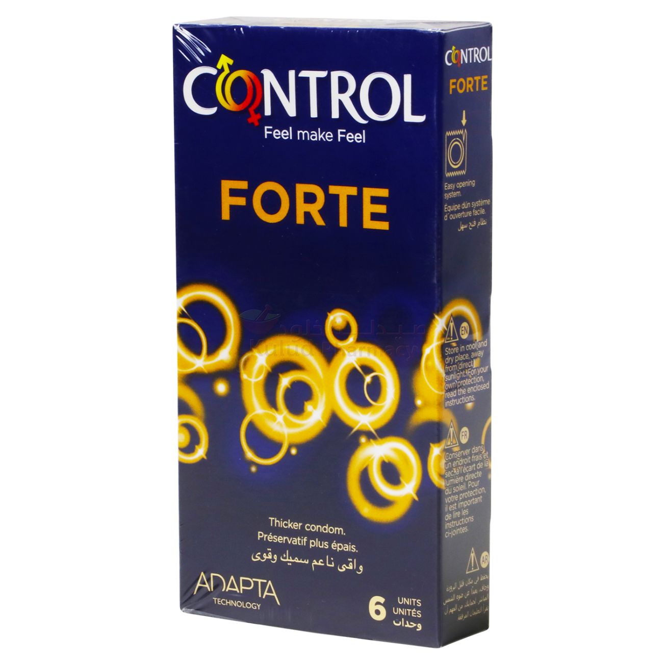 Control Forte Condom 6 PC | Condoms Control Forte Condom 6 PC | Condoms