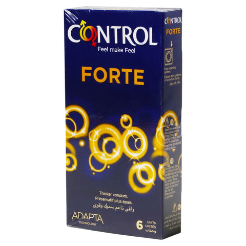 Buy Control Forte Condom 6 PC Online - Kulud Pharmacy