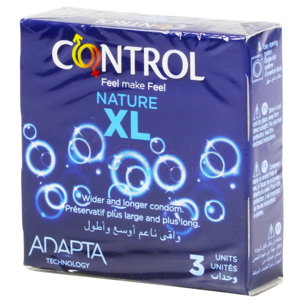 Control Xl Condom 3 PC | Condoms Control Xl Condom 3 PC | Condoms