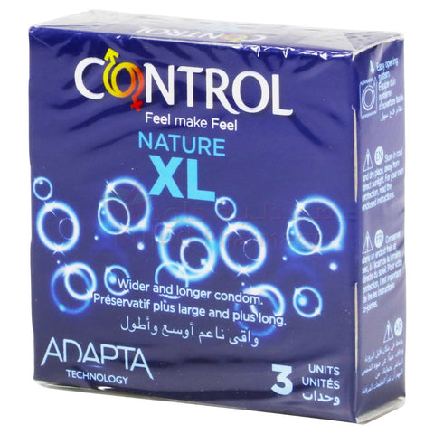 Buy Control Xl Condom 3 PC Online - Kulud Pharmacy