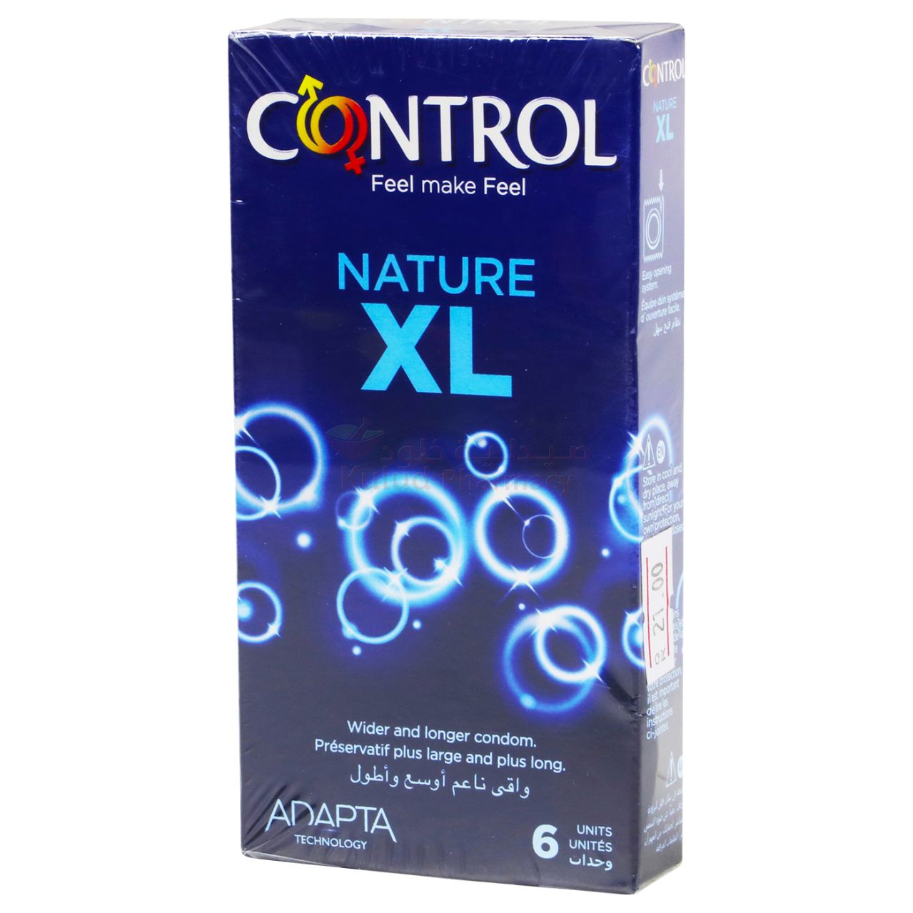 Control Xl Condom 6 PC | Condoms Control Xl Condom 6 PC | Condoms