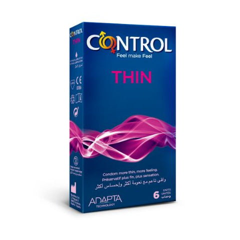 Buy Control Thin Condom 6 PC Online - Kulud Pharmacy