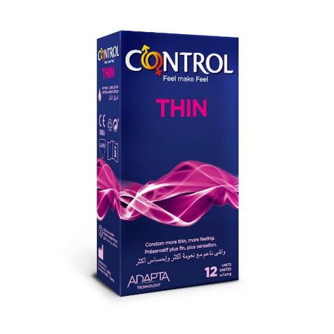 Buy Control Thin Condom 12 PC Online - Kulud Pharmacy