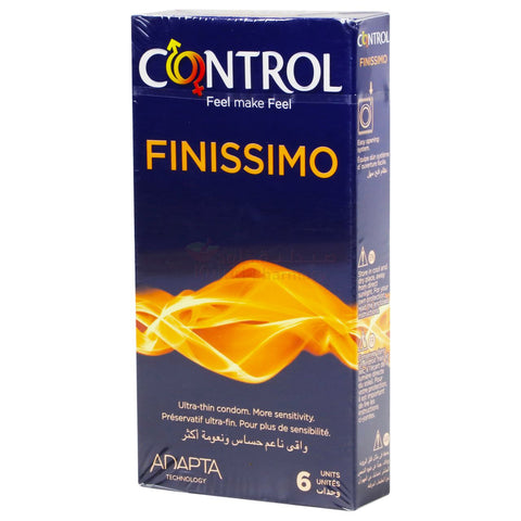 Buy Control Finissimo Condom 6 PC Online - Kulud Pharmacy