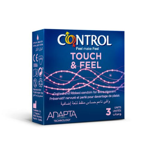 Buy Control Touch And Feel Condom 3 PC Online - Kulud Pharmacy