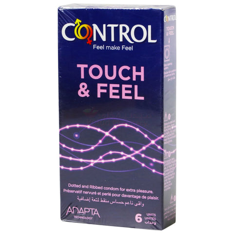 Buy Control Touch And Feel Condom 6 PC Online - Kulud Pharmacy