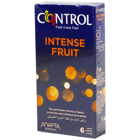 Buy Control Intense Fruit Condom 6 PC Online - Kulud Pharmacy