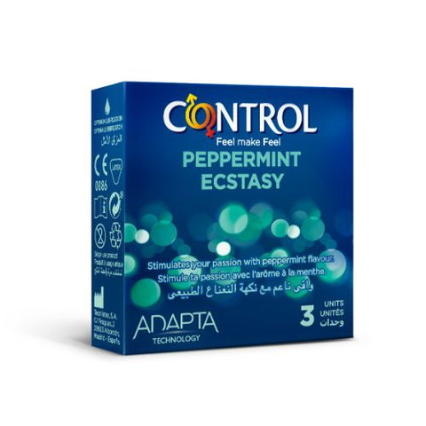 Buy Control Peppermint Condom 3 PC Online - Kulud Pharmacy