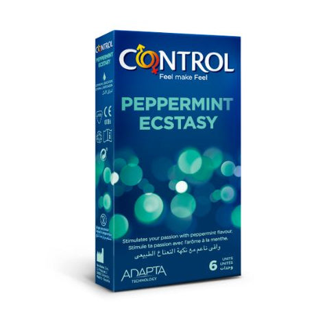 Buy Control Peppermint Condom 6 PC Online - Kulud Pharmacy