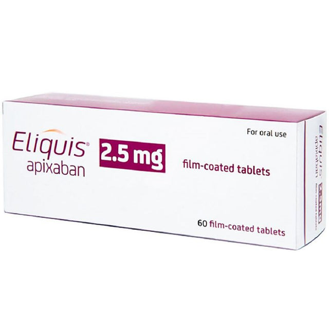 Eliquis Tablet 2.5 Mg 60 PC | Kulud Pharmacy