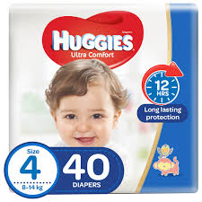 Buy Huggies 4 Large Baby Diaper 32 PC Online - Kulud Pharmacy