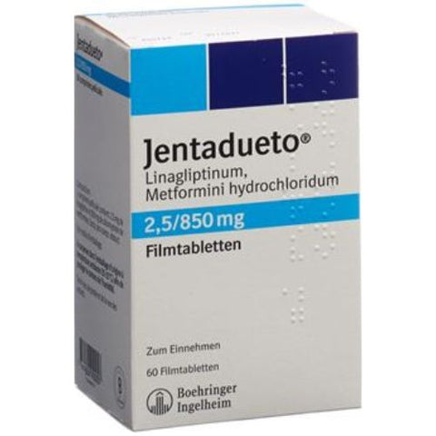 Jentadueto Tablet 2.5/850 Mg 60 PC