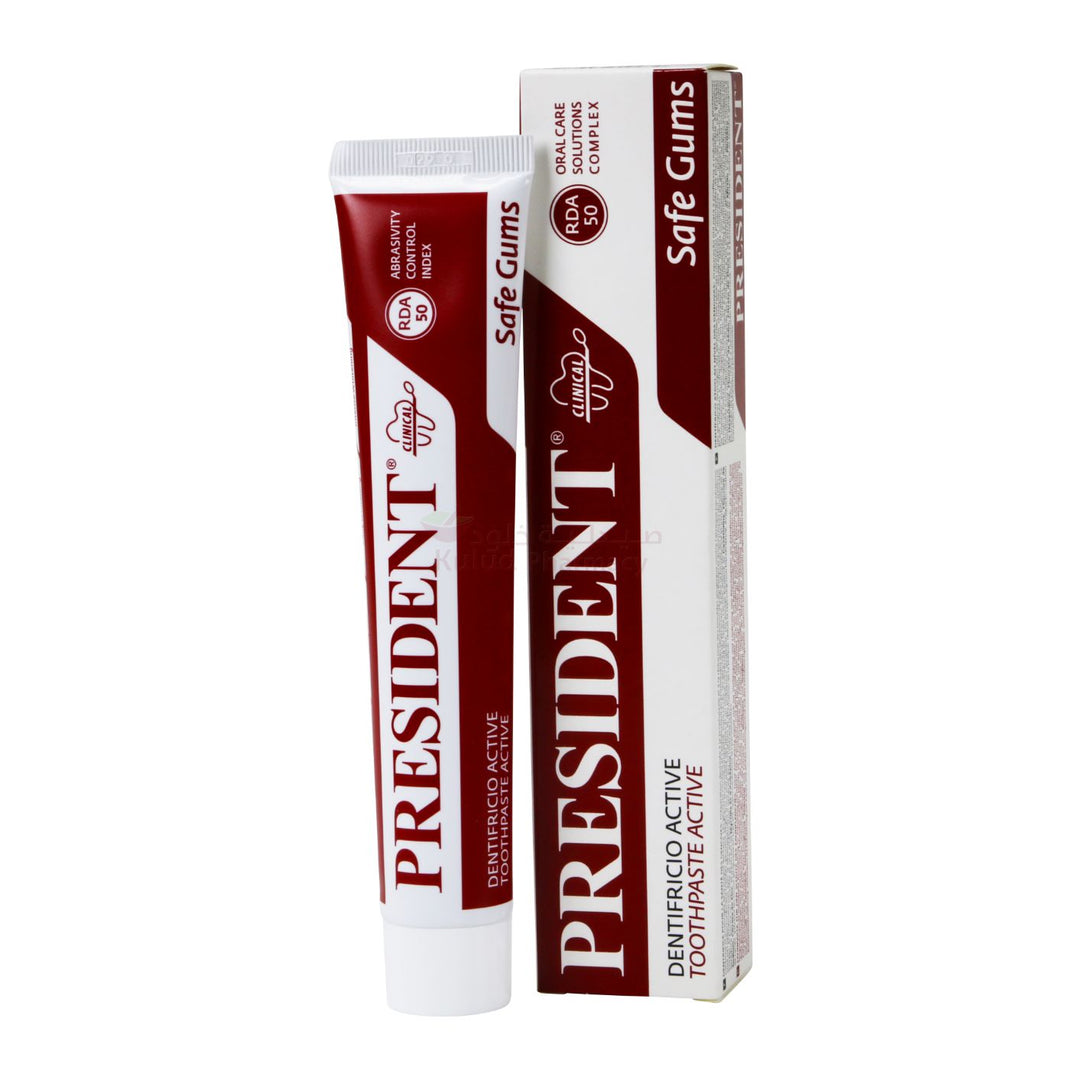 President Active Toothpaste 75 ML | Kulud Pharmacy