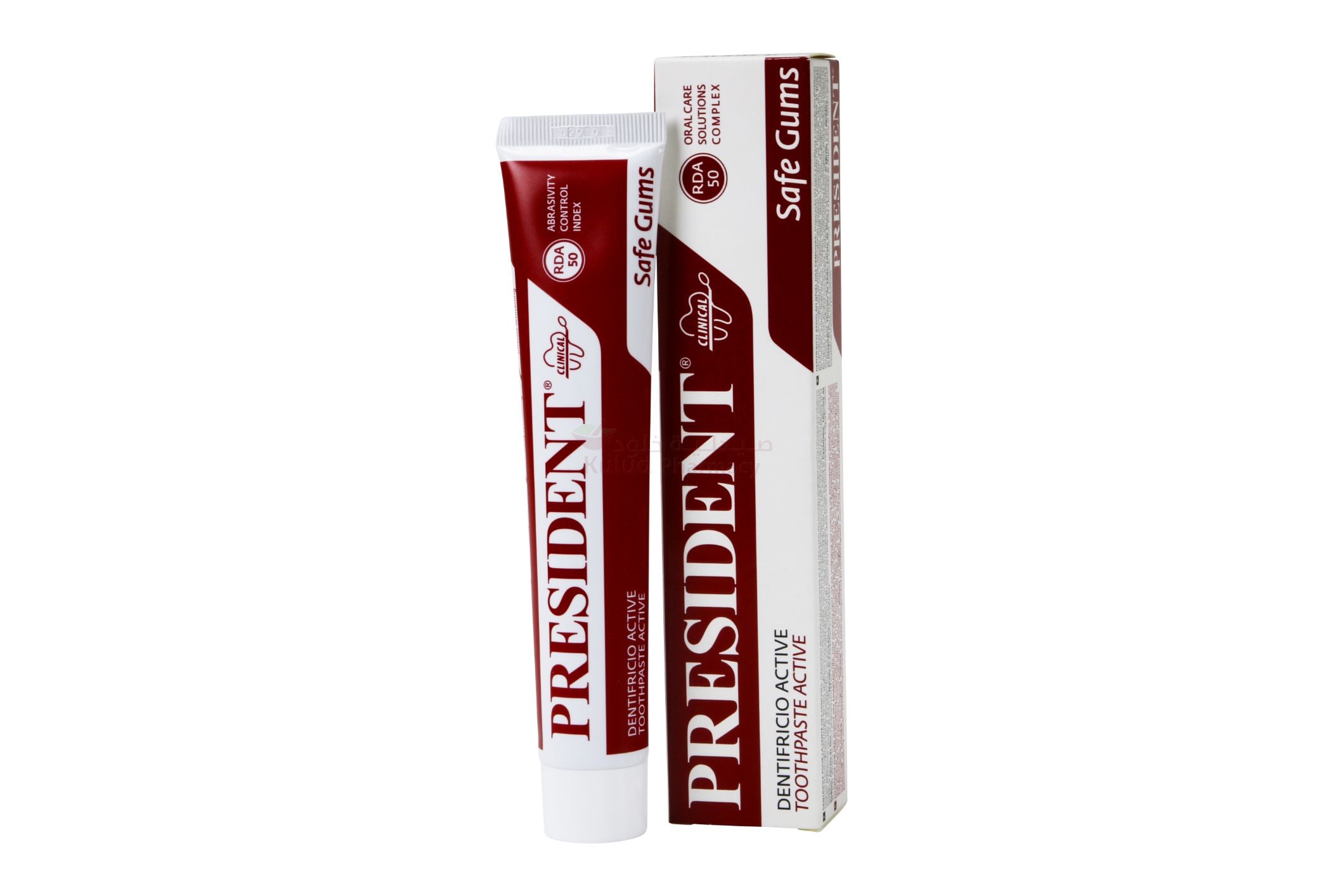 President Active Toothpaste 75 ML | Kulud Pharmacy