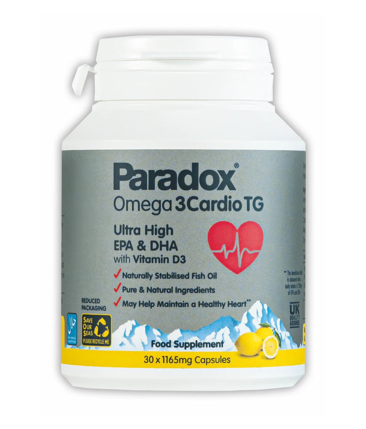 Paradox Omega3 Cardio Tg Capsule 30 CAP | Fish Oil & Omegas Paradox Omega3 Cardio Tg Capsule 30 CAP | Fish Oil & Omegas