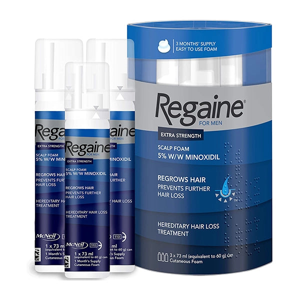 Regaine Foam 5 % 3 BT | Hair Loss Regaine Foam 5 % 3 BT | Hair Loss