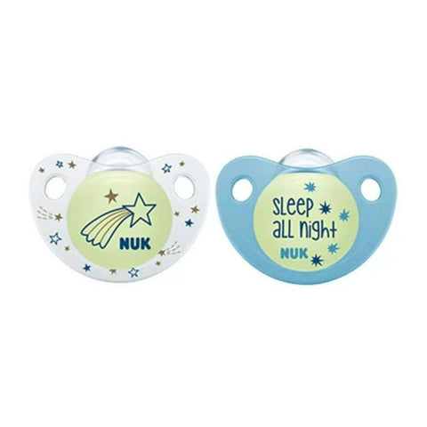 Buy Nuk Silicone Pacifier 6 18Month Soother 1 PC Online - Kulud Pharmacy