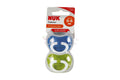 Buy Nuk Silicone Pacifier Soother 2 PC Online - Kulud Pharmacy
