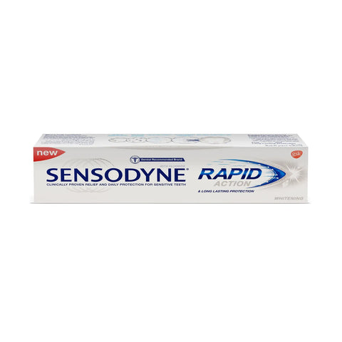 Buy Sensodyne Whitening Rapid Action Toothpaste 75 ML Online - Kulud Pharmacy