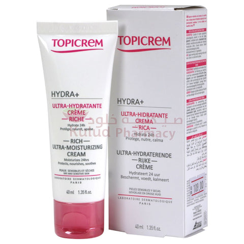 Topic Creme Topicrem Ultra Moisturizing Rich Face Cream 40 ML | Kulud Pharmacy