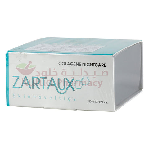 Buy Zartaux Colagene Nightcare Cream 50 ML Online - Kulud Pharmacy