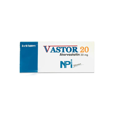 Buy Vastor Tablet 30 PC Online - Kulud Pharmacy