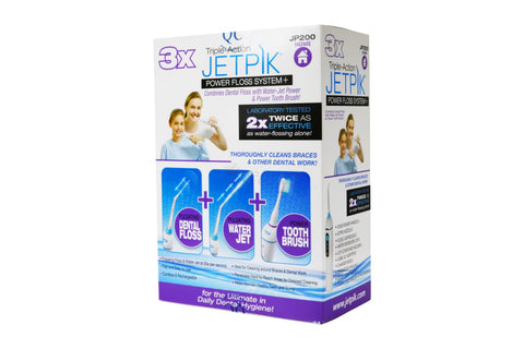 Buy Jetpik,floss,s With Water Jet Plus Sonic Tooth Brush Device 1 PC Online - Kulud Pharmacy