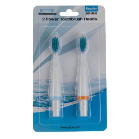 Buy Jetpik Power Tooth Brush Tip Whitening Use (2) Pack Tooth Kit 2 PC Online - Kulud Pharmacy