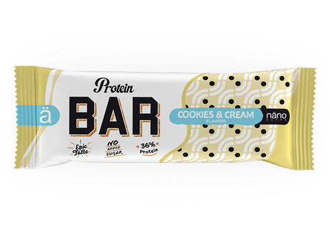 Nano Supps Protein Bar Cookies And Cream Flavour