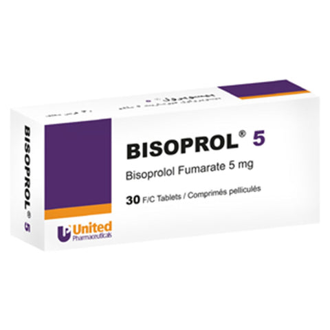 Buy Bisoprol Tablet 5 Mg 30 PC Online - Kulud Pharmacy