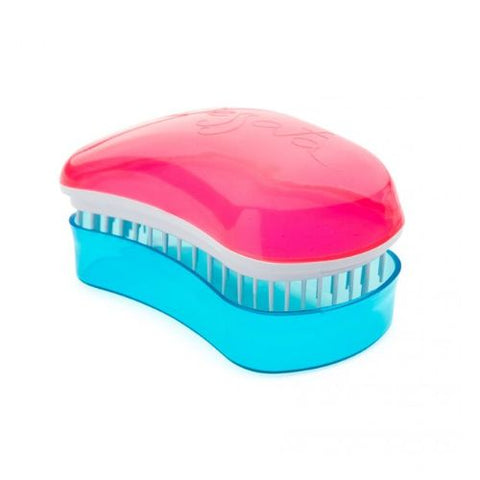 Buy Dessata Mini Summer Coconut Scented Fuchsia/Turquoise Hair Brush 1 PC Online - Kulud Pharmacy