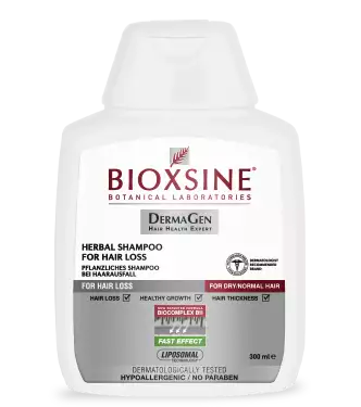 Buy Bioxsine Dry/Normal Hair Loss Shampoo 300 ML Online - Kulud Pharmacy