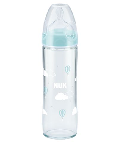 Buy Nuk New Classic Glass Btl Glass Bottle 240 ML Online - Kulud Pharmacy