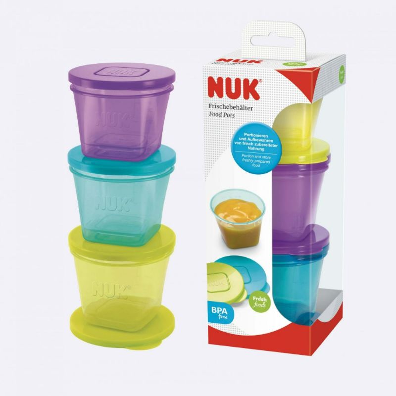 Nuk Food Pots 1 PC | Baby Gear Nuk Food Pots 1 PC | Baby Gear