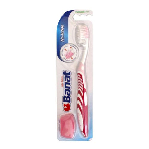 Buy Banat Tri Action Toothbrush 1 PC Online - Kulud Pharmacy