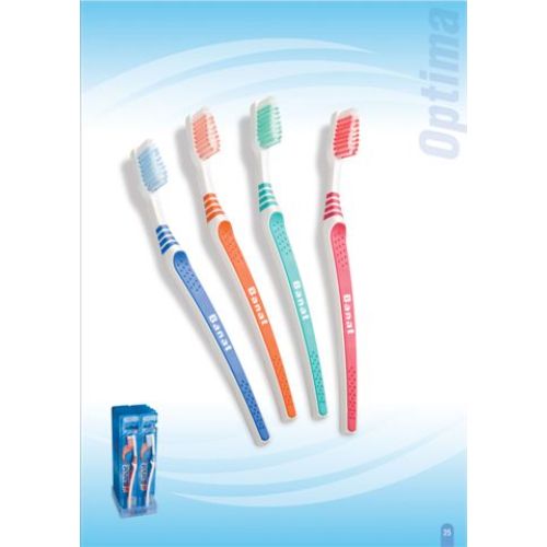 Banat Optima Soft Toothbrush 1 PC | Toothbrushes Banat Optima Soft Toothbrush 1 PC | Toothbrushes