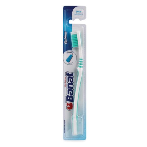 Banat Optima Medium Toothbrush 1 PC | Toothbrushes Banat Optima Medium Toothbrush 1 PC | Toothbrushes