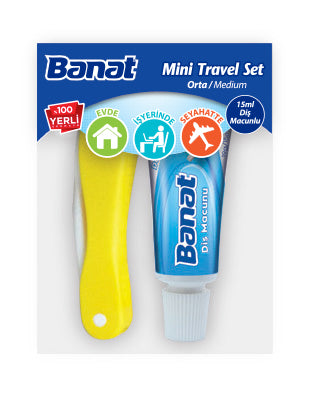 Buy Banat Mini Travel + Dental Kit 1 ST Online - Kulud Pharmacy