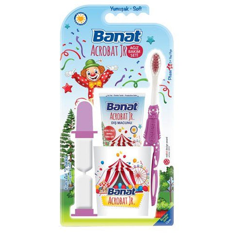 Buy Banat Acrobat Junior Oral Care Tooth Kit 1 KT Online - Kulud Pharmacy